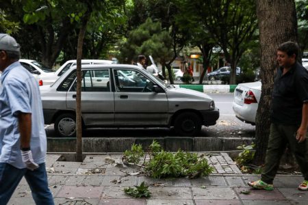 پیش بینی وزش باد شدید برای تهران